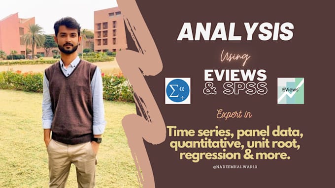 do time series, panel data analysis for research