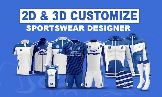 design custom jersey or teamwear design sublimation