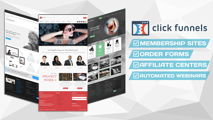 create sales funnel on clickfunnels or getresponse