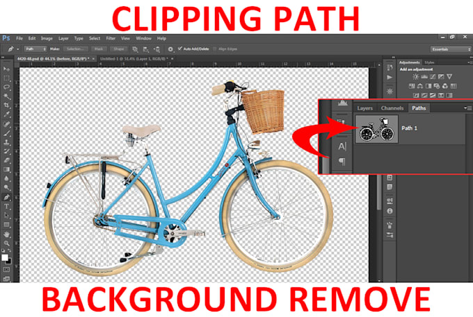 do 100 images clipping path with background remove