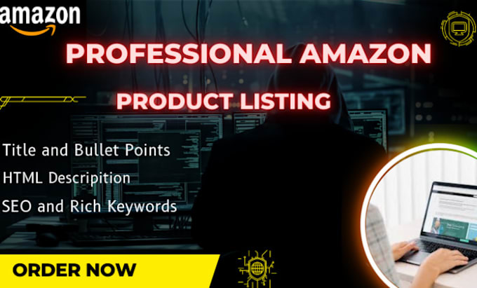 write highly optimize listing and HTML descriptions, list creation ,SEO keywords