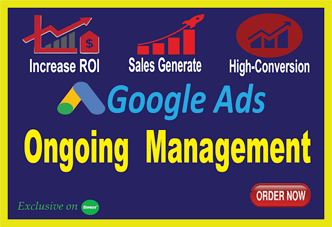 ongoing management google ads PPC campaign and analytics support