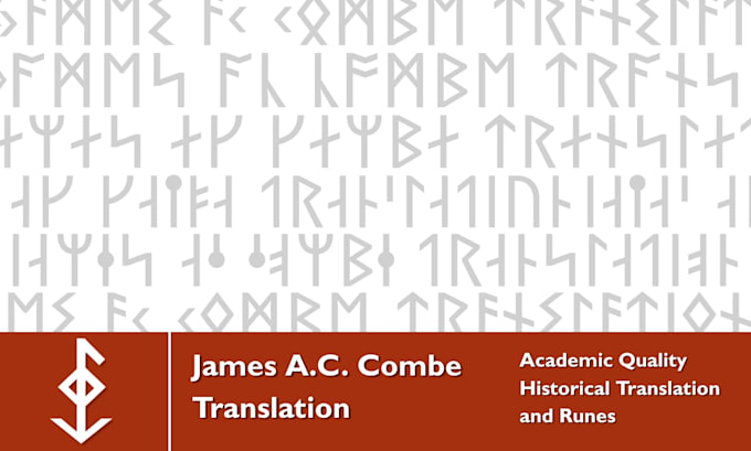 translate english to old english, old norse, and runes