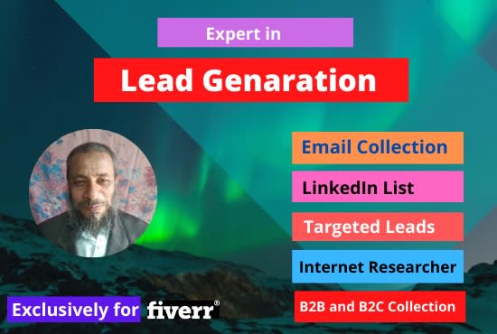 do linkedin leads generation and email list
