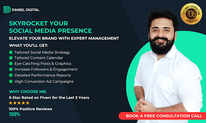 be your social media manager monthly