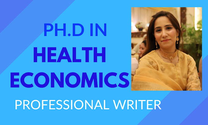 write and edit professional health economics and research articles