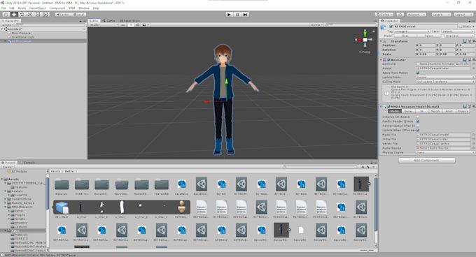 help you convert your 3d model to vrm format