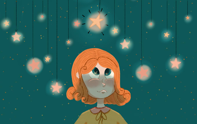 create awesome children book ilustration