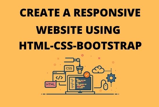 Convert psd to html and create full responsive website using html,css ...