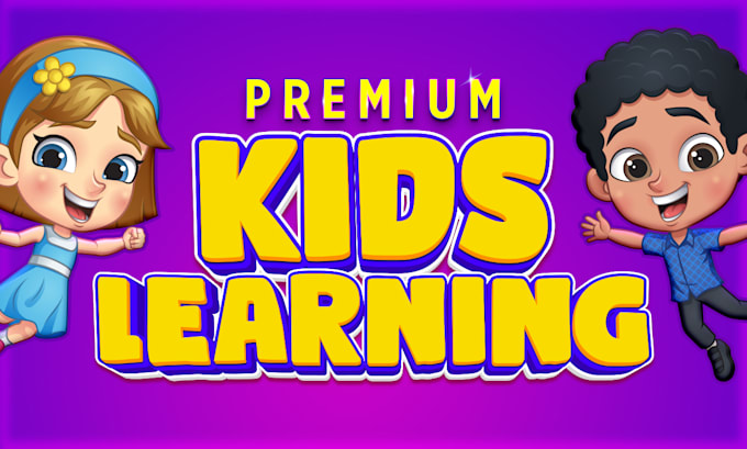 create 2d 3d kids animated videos for youtube channel