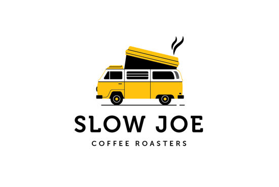 design food, drink and cafe logo with creative thinking