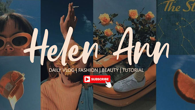create aesthetic youtube intro