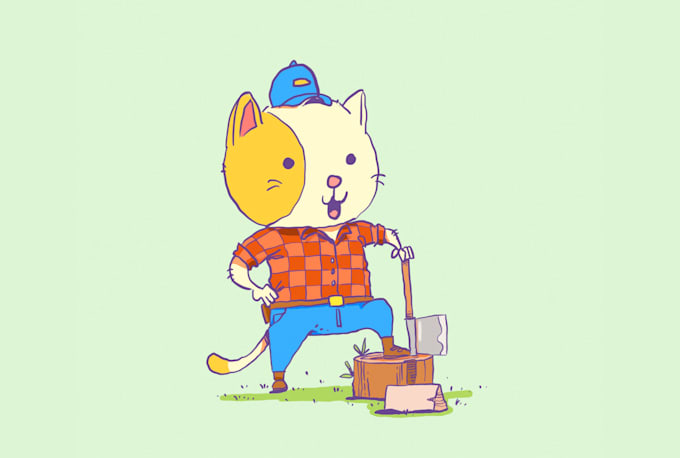 draw a cute character