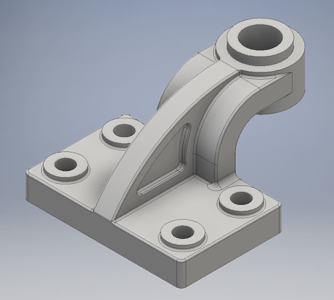 Create 3d product design, 2d technical drawings by creo, inventor by ...