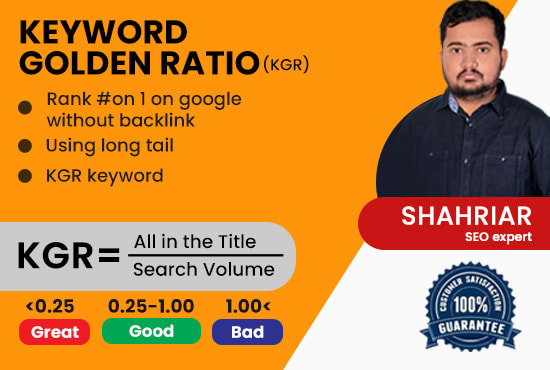 do kgr keyword research for your website that definitely rank your website