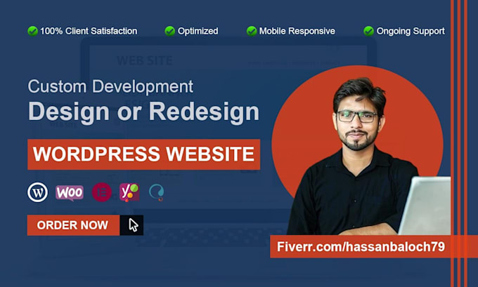 create, fix, and customize your wordpress website