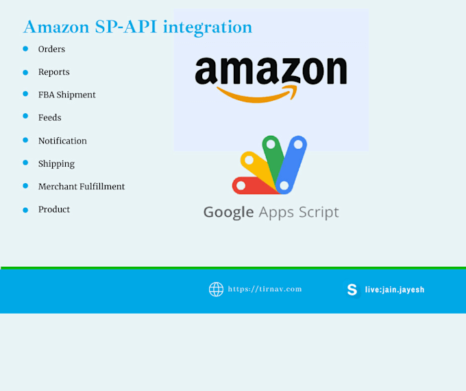 Help you with amazon sp api integration by Jainjayesh | Fiverr