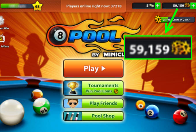 Add 15k Coins Of 8 Ball Pool Multiplayer To Your Miniclip Account By Mini Clip