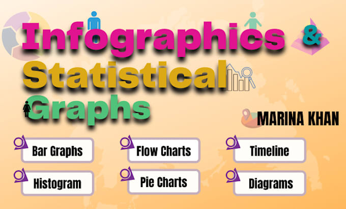 map out infographics and statistical graph