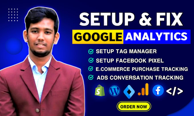 setup google analytics,gtm,tag manager,ga4