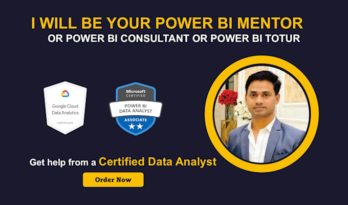 be your power bi mentor or power bi consultant or power bi totur