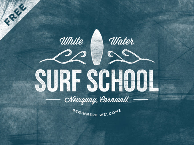 make a handsome retro vintage logo