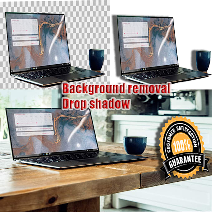 remove background add drop shadow, natural shadow under any object