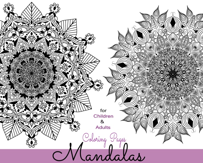 Mandala Da Colorare: libro da colorare per adulti, semplici
