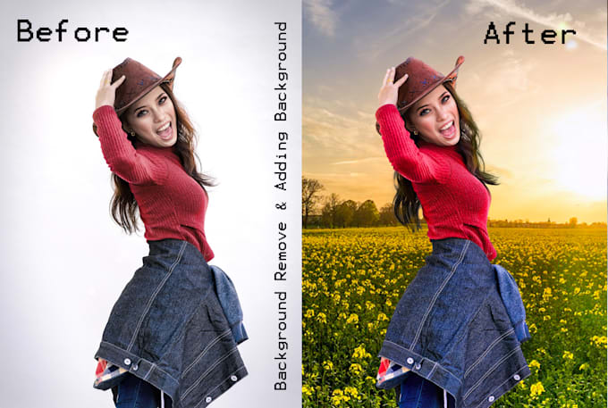 cut out images background remove professionally