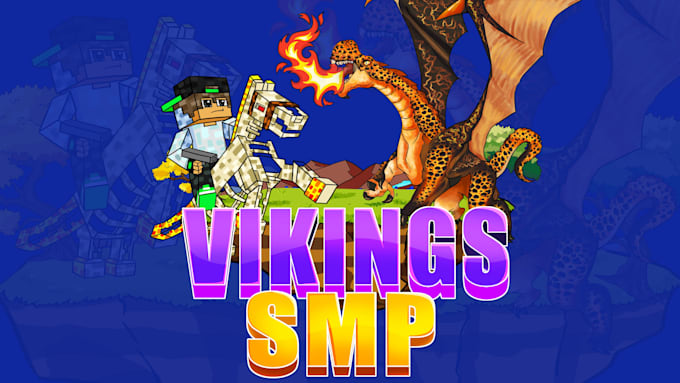 create minecraft server logo for you