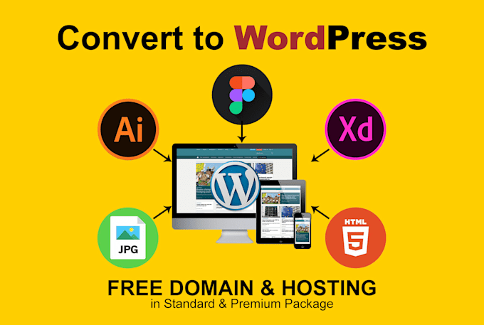 convert figma to wordpress website design