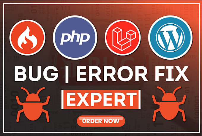 fix PHP, laravel, wordpress, woocommerce bugs, errors, and issues of websites