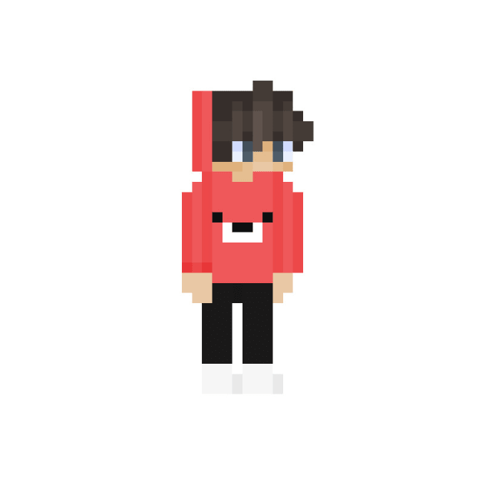 Make your minecraft skin as a pixelart pfp by Twhyam