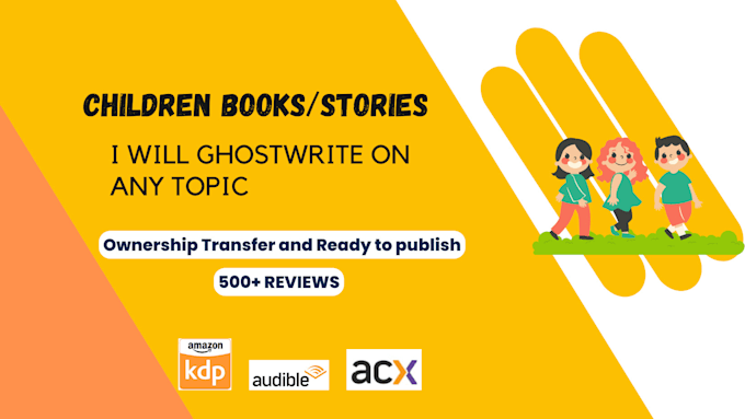 write, ghostwrite children short stories