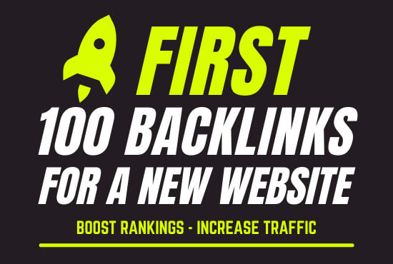 build 100 high quality dofollow SEO backlinks link building google top ranking