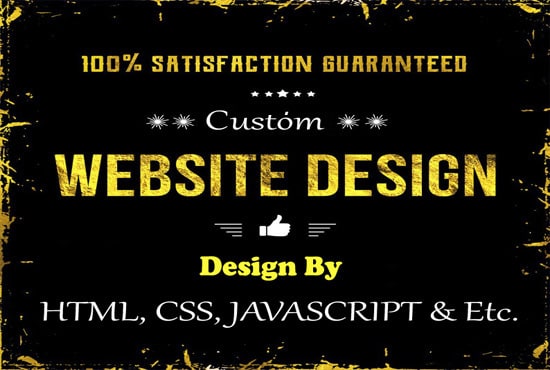 Create custom html, css, javascript responsive website by Magruman | Fiverr