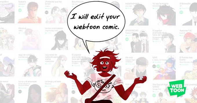 edit your webtoon comic