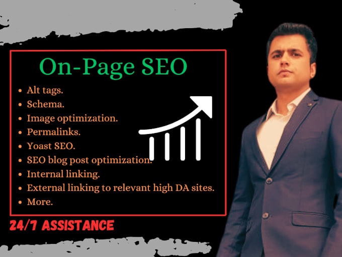 provide on page SEO to rank your website