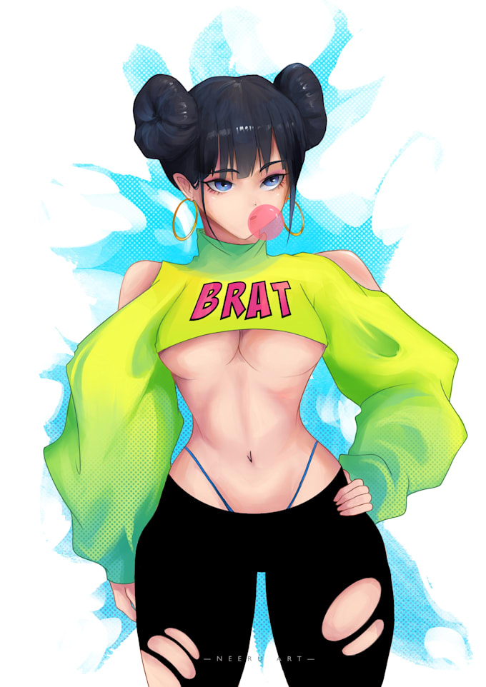 draw anime characters nsfw