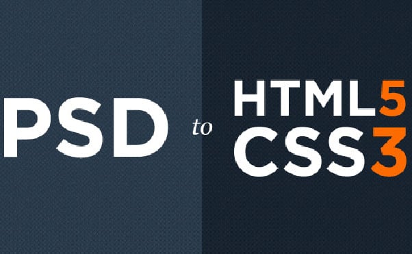 psd to html and css