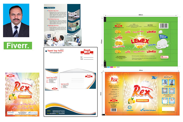 design flyer, logo, poster, brochure, photo editing, vector
