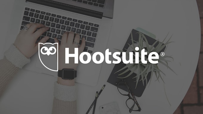 schedule your posts via hootsuite