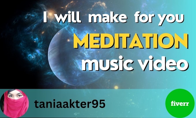 create youtube channel 30 meditation music videos