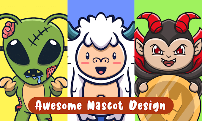 create a cute character mascot