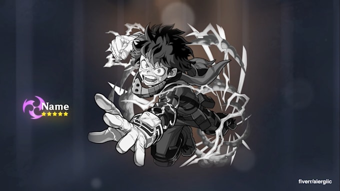 make a custom genshin summon animation