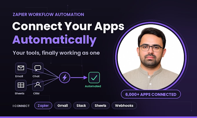 build zapier automation to connect your apps