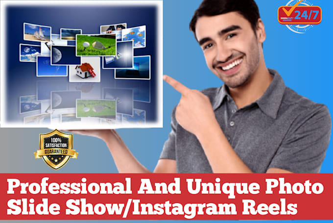 create photo slideshow, video slideshow and instagram reels