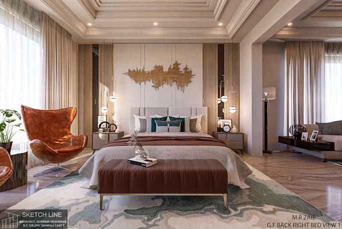 deliver high end architectural design, 2d plans, and 3d rendering