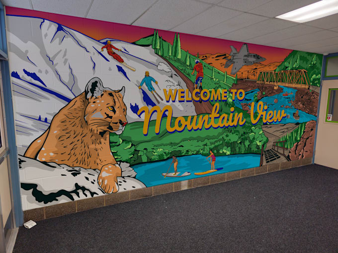 do wall art, pop art, mural, graffiti, doodle art