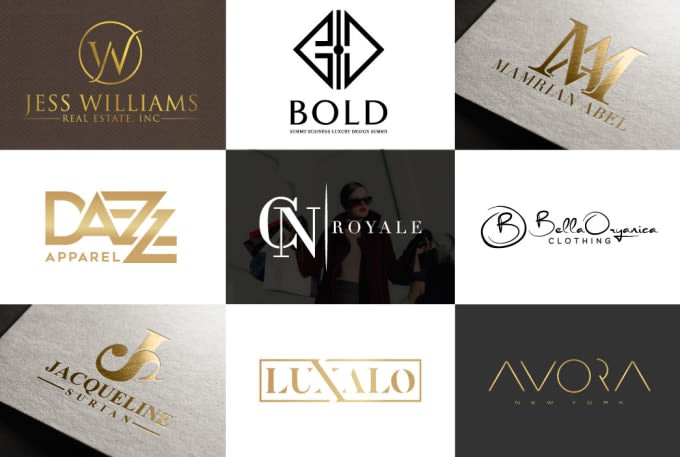 Design modern minimalist, luxury, fashion and clothing logo by Design ...